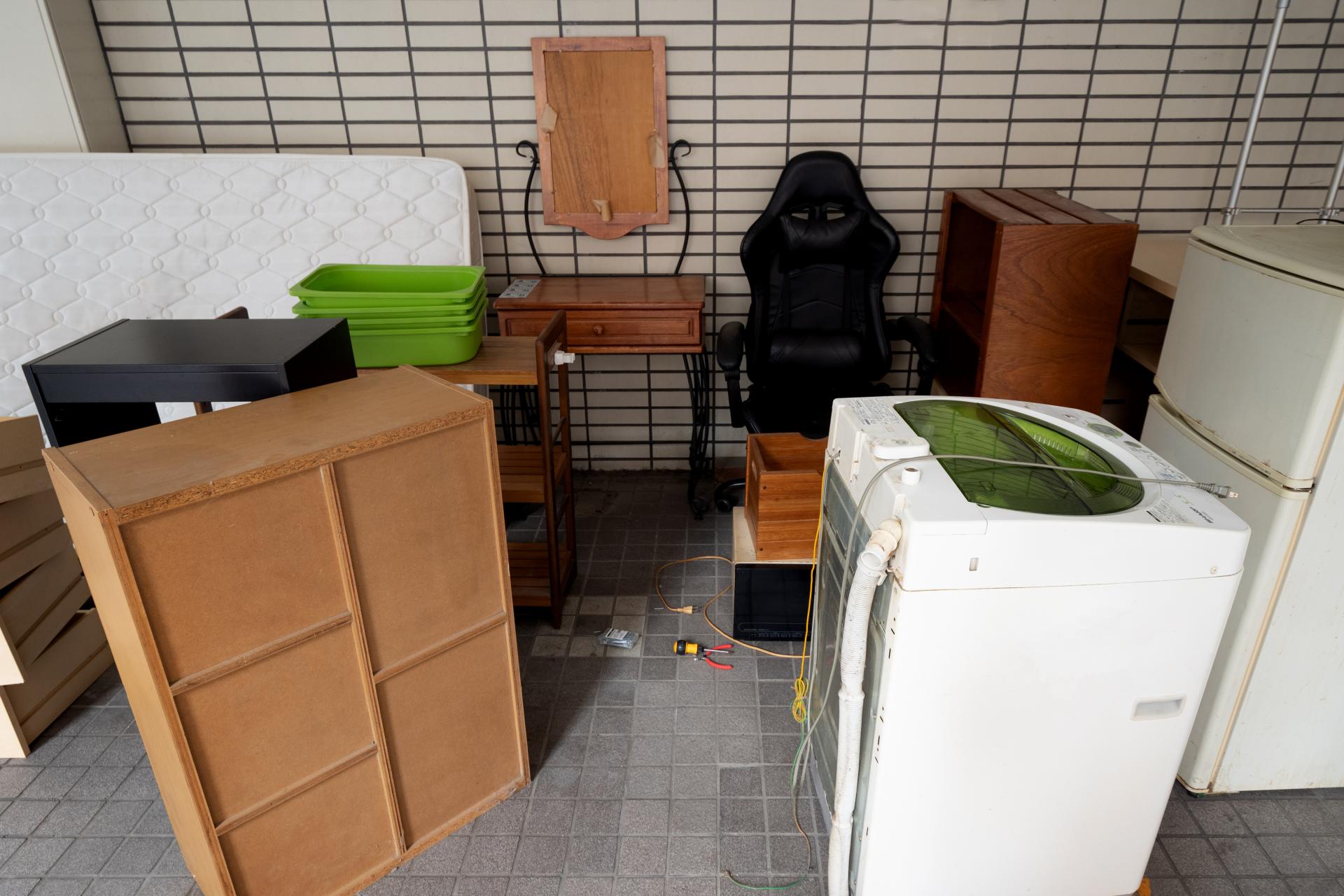 片付け作業のイメージ画像